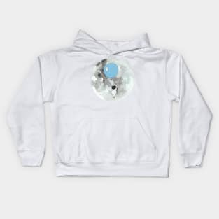 Fly me to the moon Kids Hoodie